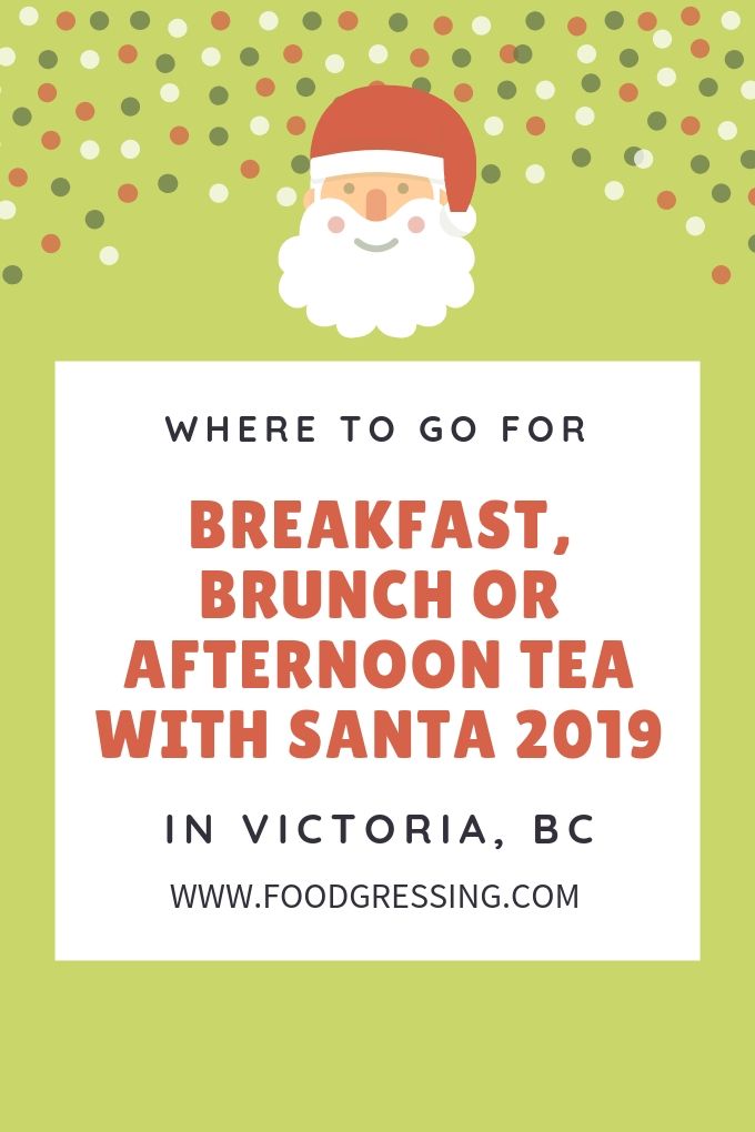 Santa Breakfast or Brunch in Victoria 2019 - Foodgressing