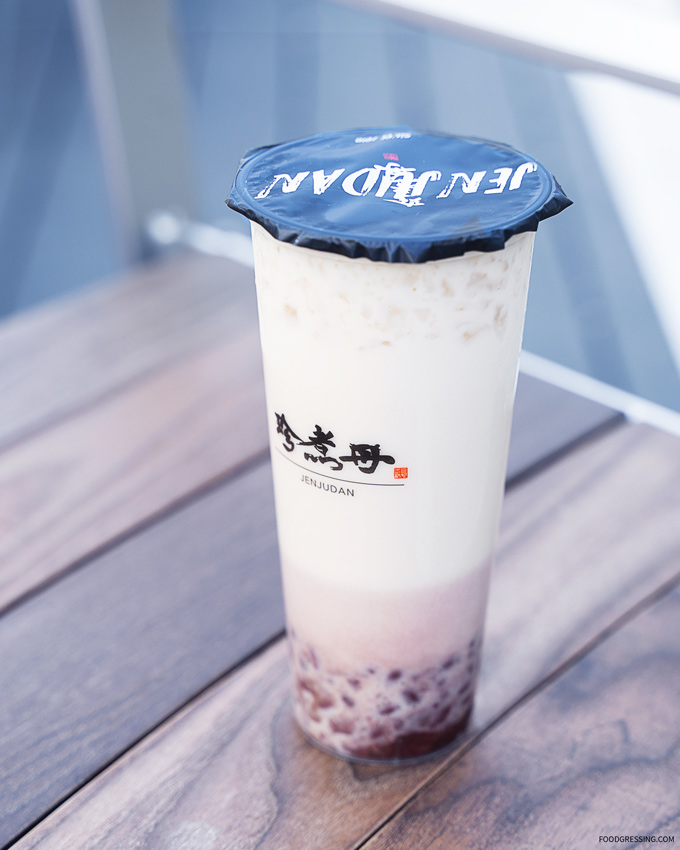 Jenjudan Vancouver: Brown Sugar Pearl Milk on Robson Street
