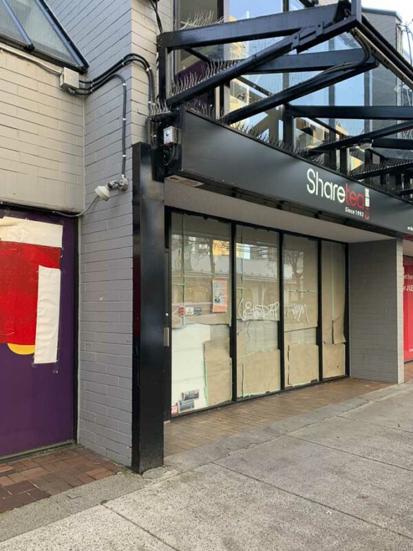 Chatime Robson Closed Sharetea Robson Opening