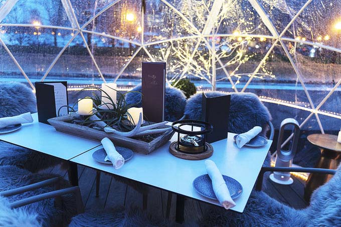 Winterlust at H Tasting Lounge Westin Bayshore: Cocktails, Fondue