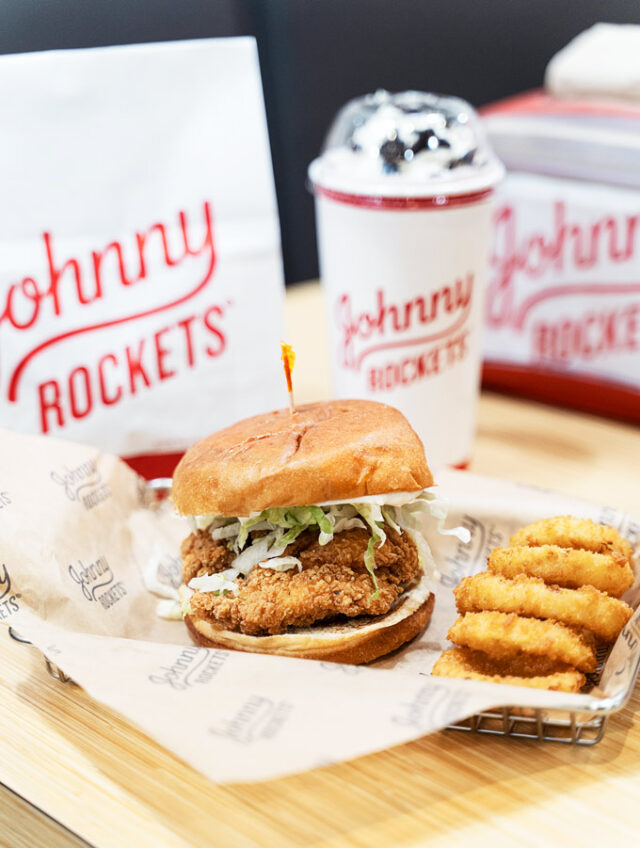 Johnny Rockets Canada Social Media Exclusive Honey Garlic Crispy Chicken