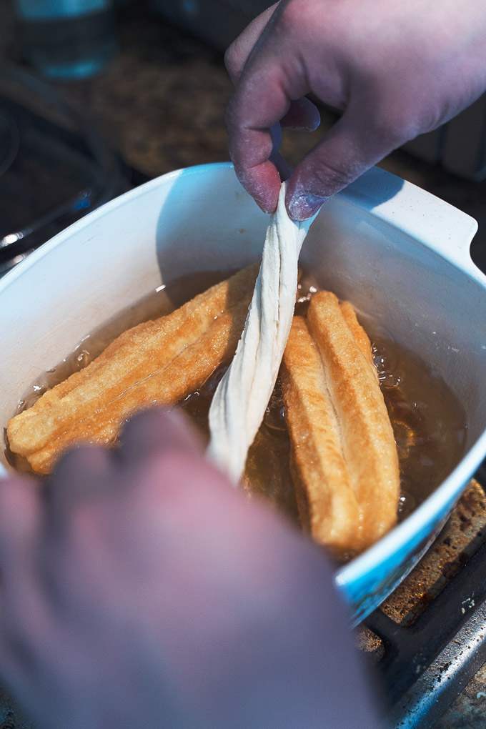 Homemade Chinese Doughnuts (Youtiao, 油条) Recipe