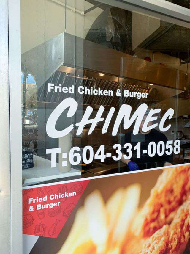 New Vancouver Fried Chicken Joint: Chimec on Denman - Foodgressing