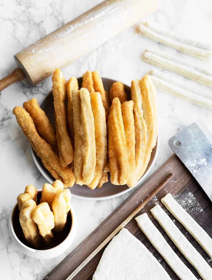 Homemade Chinese Doughnuts (Youtiao, 油条) Recipe