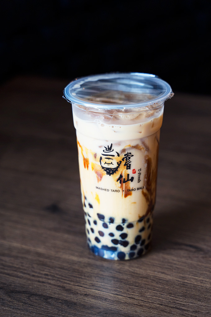 T-Fresh 嚐仙 Richmond: Handmade Taro Balls, Mashed Taro