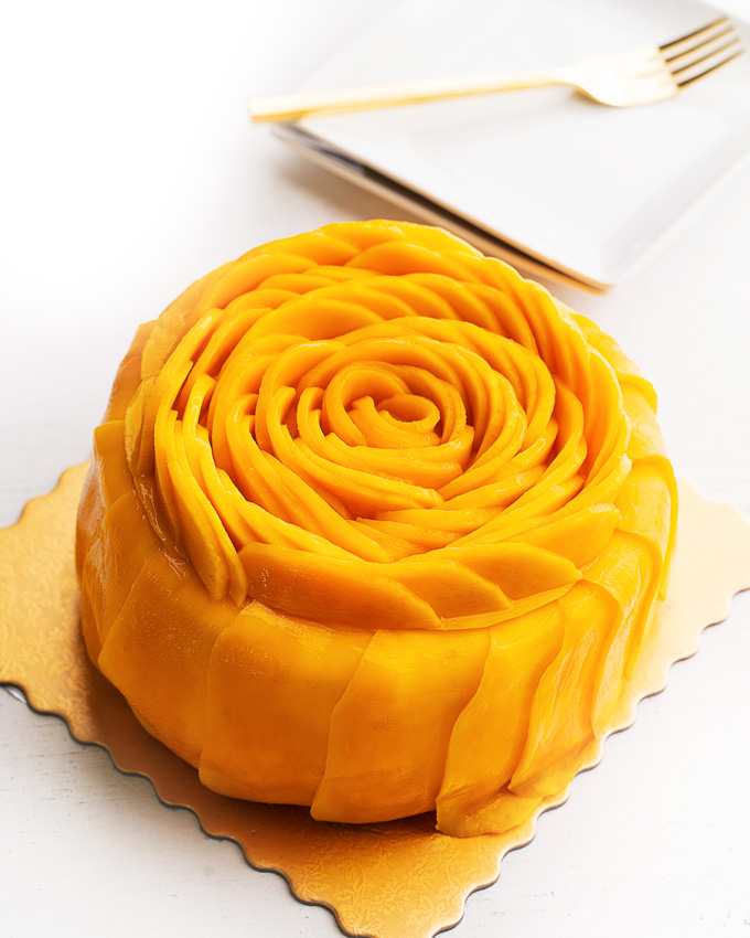 Manila Mango Chiffon Cake - The Quirino Kitchen