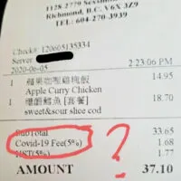 vancouver restaurant covid-19 fee