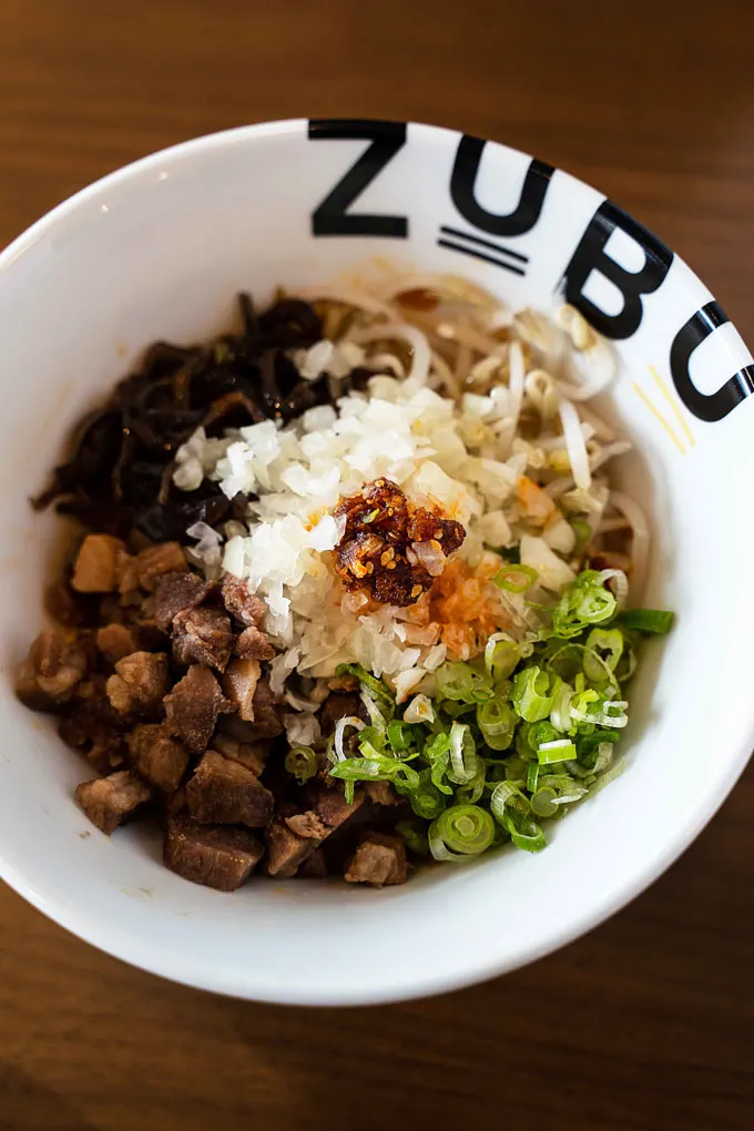 Where to Enjoy Mazesoba Japanese Dry Ramen in Metro Vancouver