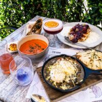 The Rise Eatery: Vegetarian Lunch on a Hidden Patio