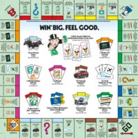 Mcdonald's Canada Monopoly Game Board 2020