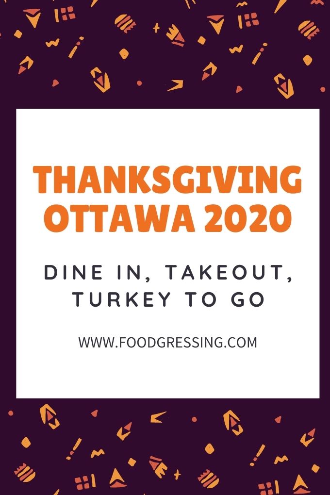 Thanksgiving Ottawa 2020