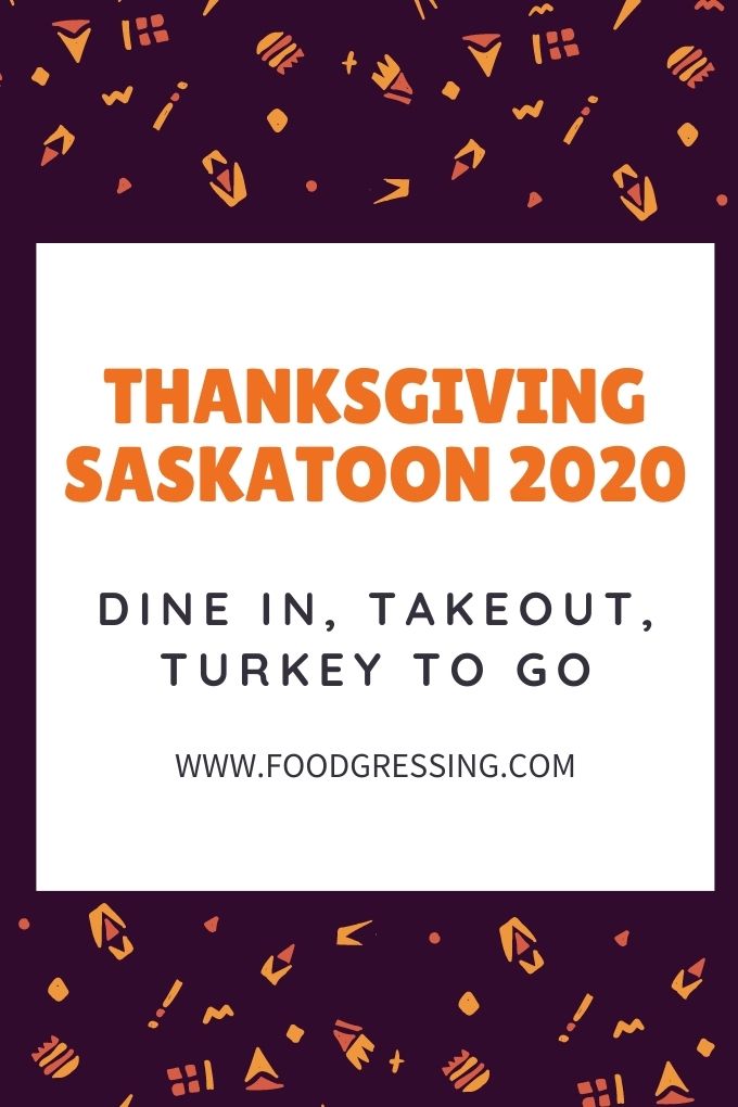 Thanksgiving Saskatoon Saskatchewan 2020