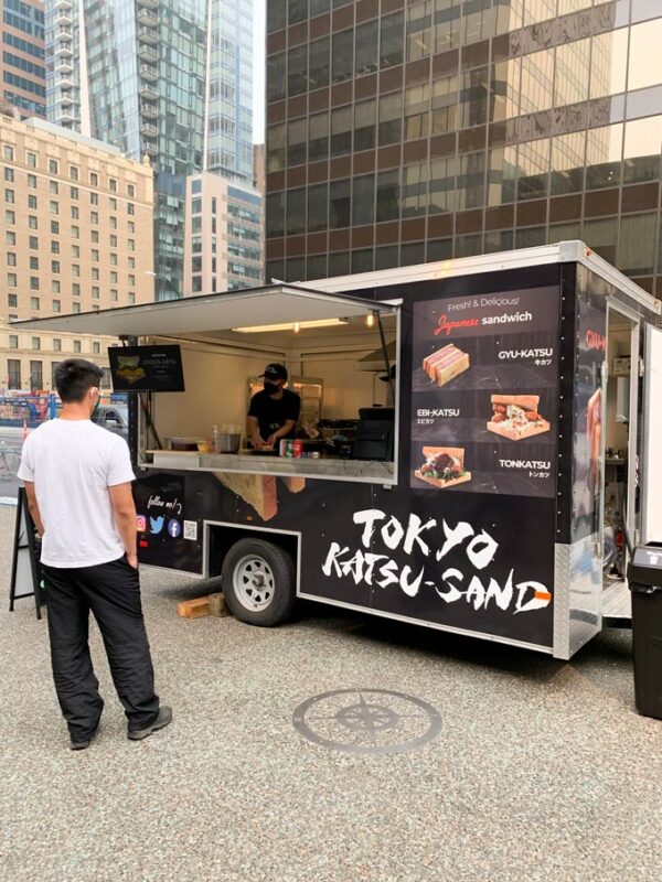 Tokyo KatsuSand Food Truck Katsu Sandwiches in Vancouver