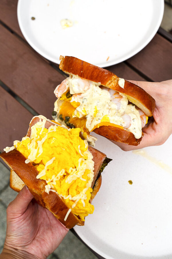 Where to get Koreanstyle "Egg Drop" sandwiches in Metro Vancouver