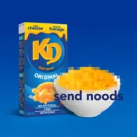 Send free Kraft Dinner noods to find love during the pandemic