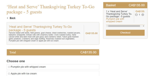 Thanksgiving Saskatoon 2020: Dine-in, Turkey to go, Takeout