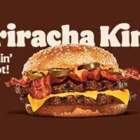 Burger King Sriracha King Sandwich | Price, Nutrition