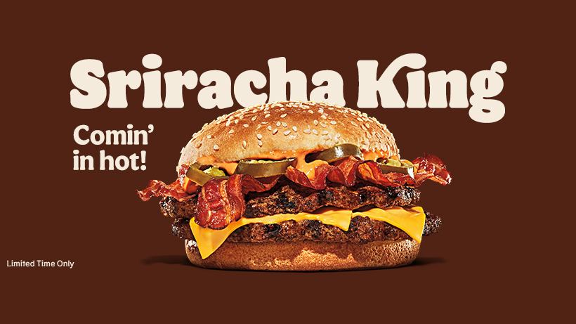 Burger King Sriracha King Sandwich | Price, Nutrition