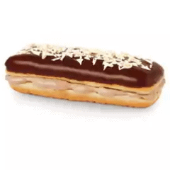 Chocolate Hazelnut Eclair Dream Donut