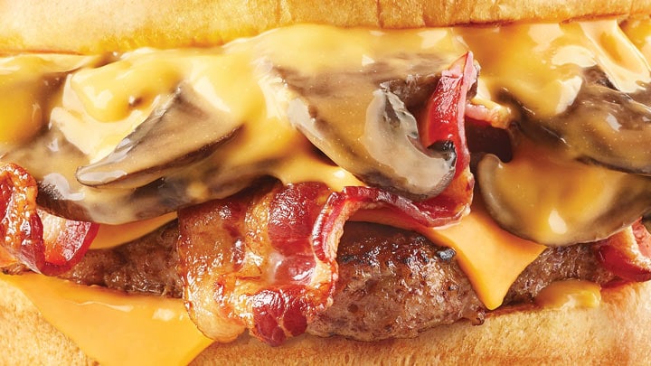 Wendy's Bacon Portabella Mushroom Melt Canada 2020