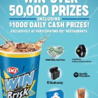 Win with Brisk Contest 2020 at Dairy Queen | winwithbrisk.ca