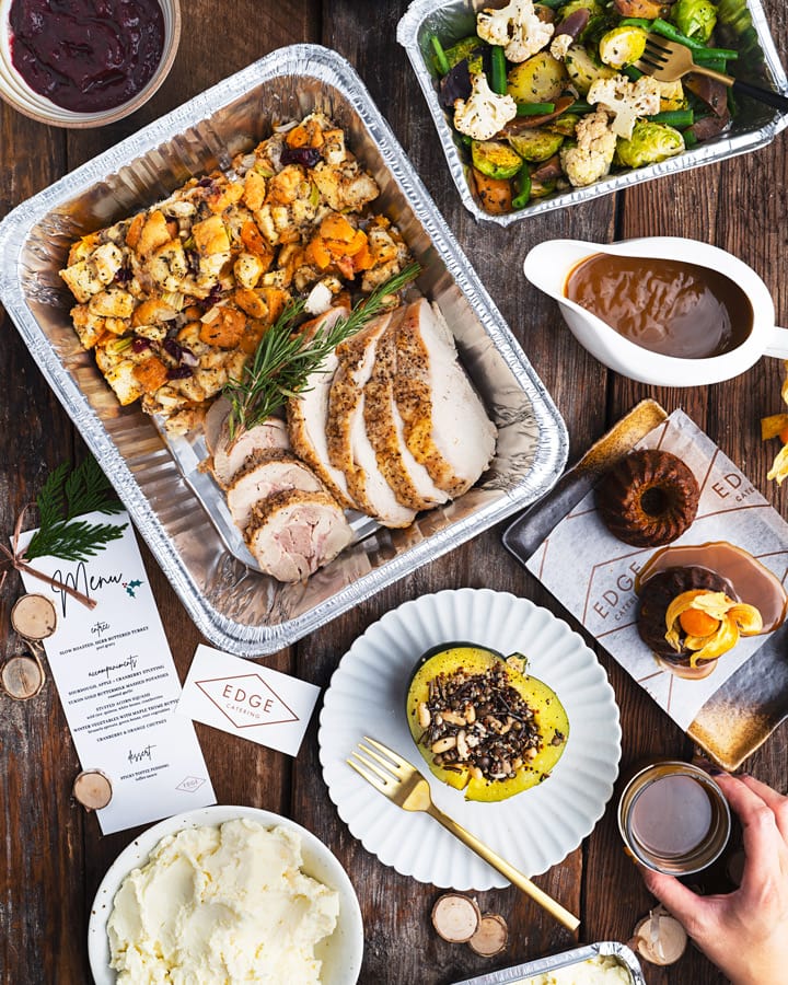 Edge Catering Vancouver: Holiday Menu 2020
