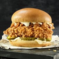 KFC Famous Chicken Chicken Sandwich 2020 Canada