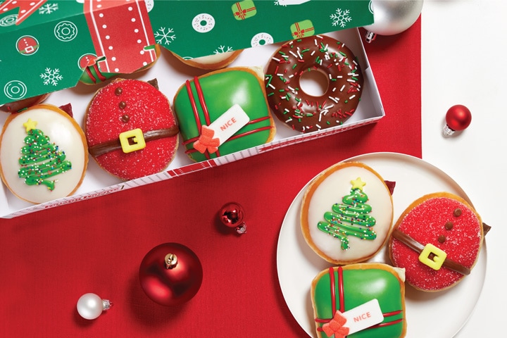 Krispy Kreme Christmas Donuts 2020 Canada: Holiday Flavours, Price