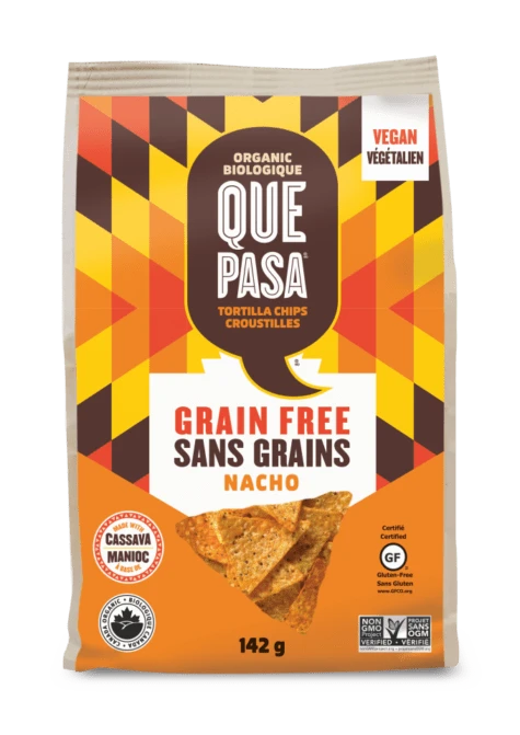 Que Pasa Grain Free Tortilla Chips Made with Organic Cassava Flour