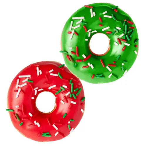 Red and Green Minis Krispy Kreme