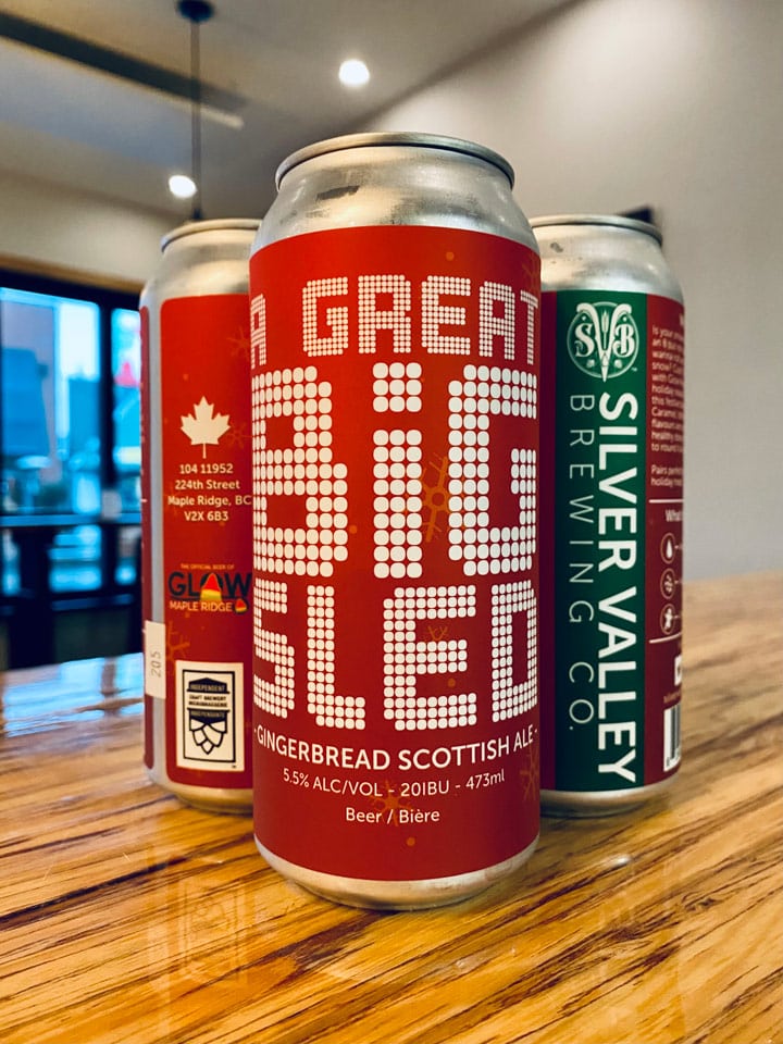 “A Great Big Sled” Gingerbread Scottish Ale - Silver Valley Brewing