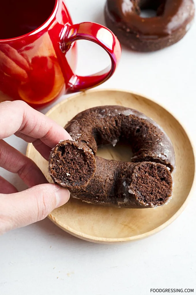 Chocolate Glazed Donut Tim Hortons Copycat - Maritime Glutton