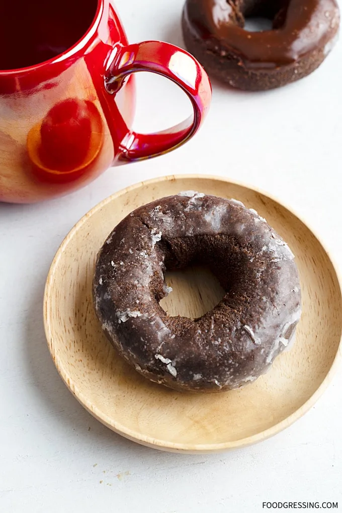 Chocolate Glazed Donut Tim Hortons Copycat - Maritime Glutton