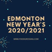 Edmonton New Year's Eve 2020 | New Year's Day 2021
