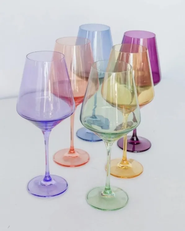 Multicolored Glassware