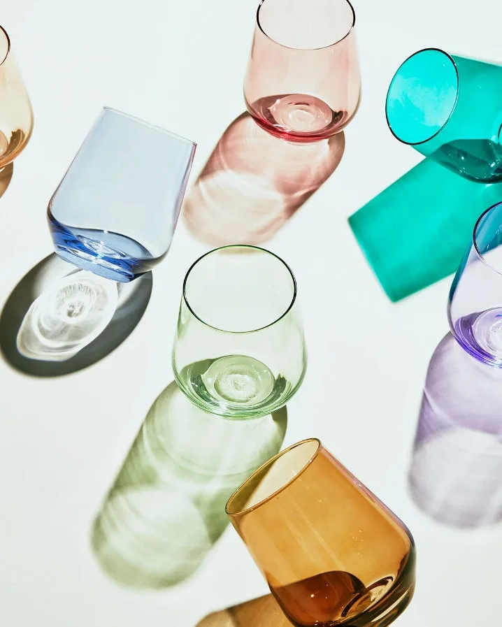 Multicolored Glassware