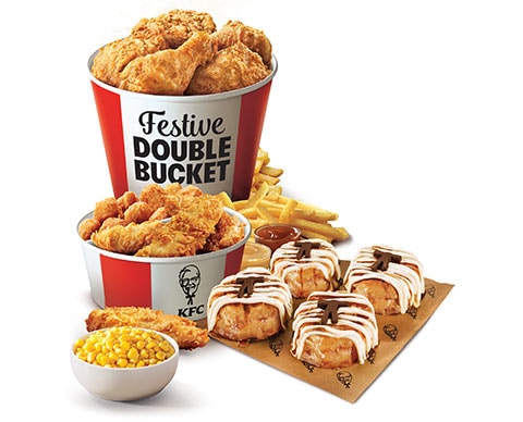 KFC Festive Double Bucket