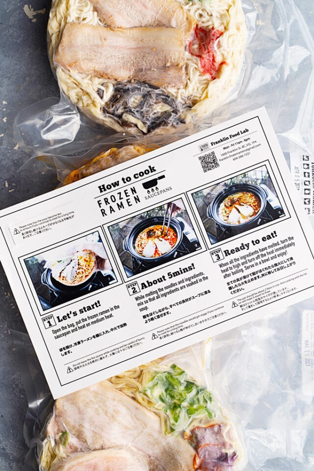 Where to buy Frozen Ramen Vancouver Foodgressing