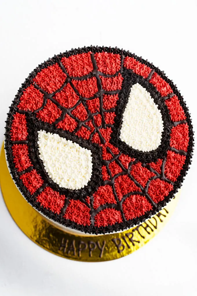 Spiderman Cake by Oh Sweet Day Bake Shop Vancouver