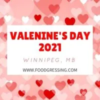 Valentine's Day 2021 Winnipeg MB Canada