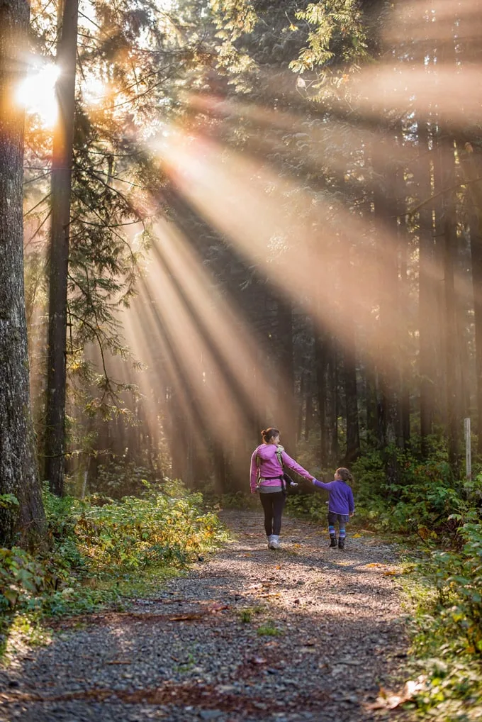 Valentine's Day family wellness idea: go for a hike