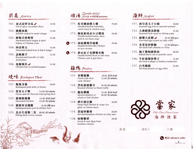 Chef's Choice Chinese Cuisine