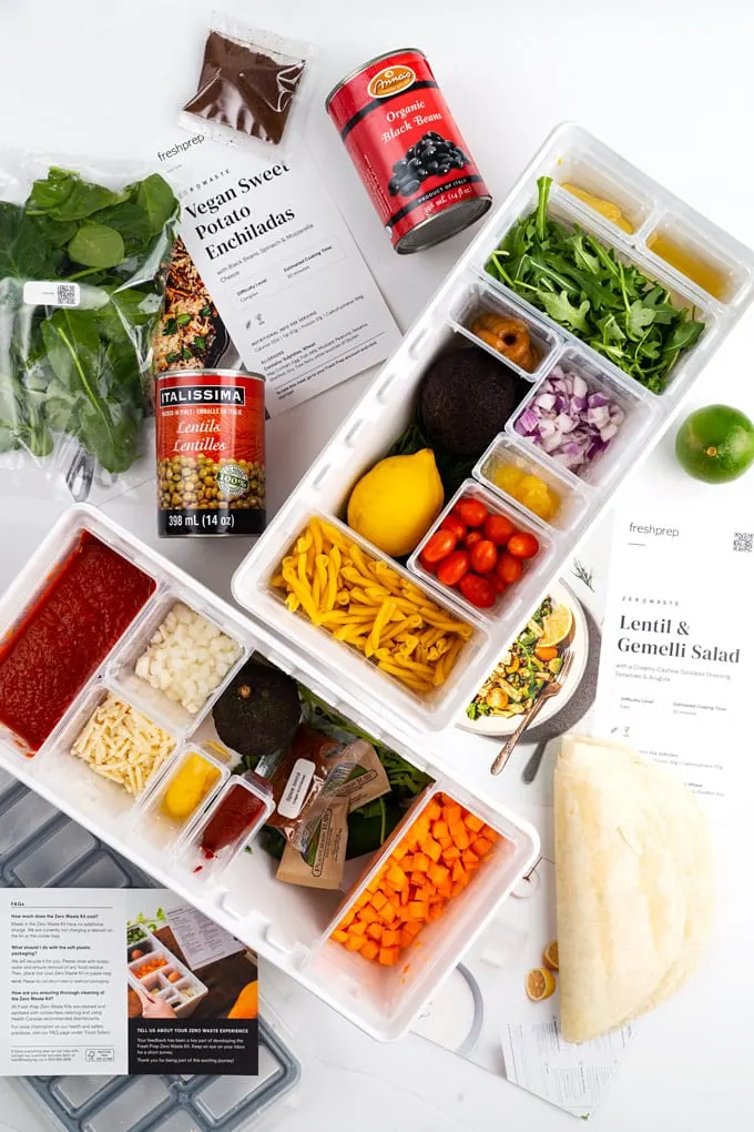 Fresh Prep Zero Waste Meal Kit: Recipes, How it Works