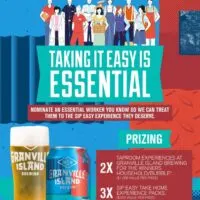 Granville Island Brewing Launches Heroes Sip Easy Contest