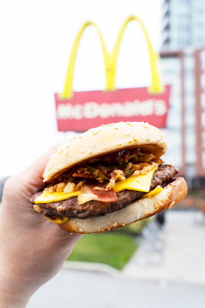 McDonald's Western BBQ Quarter Pounder Review: Calories Ingredients