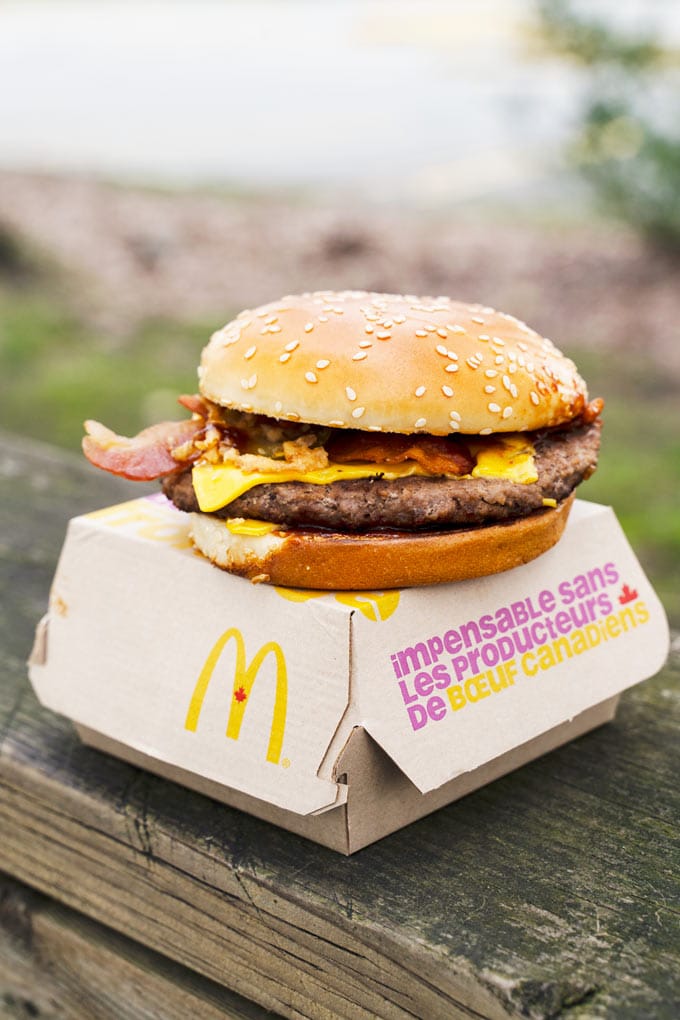 McDonald's Western BBQ Quarter Pounder Review: Calories Ingredients