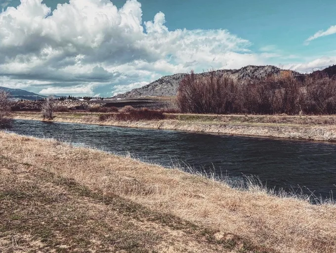 International Hike and Bike trail. 