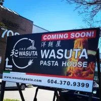 Wasuta Pasta Richmond: Japanese-Italian Pasta, Menu, Location