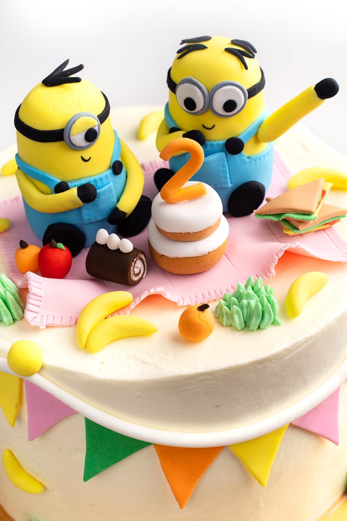 Minions Birthday Cake by Orange Blossom Patisserie