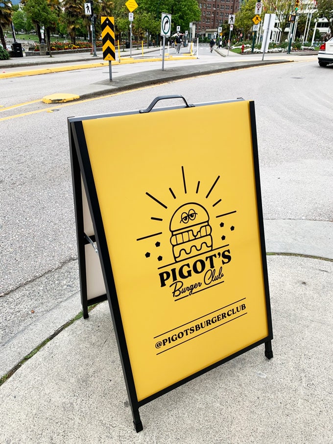 Pigot's Burger Club Vancouver Pop-up Review: Menu, What We Tried